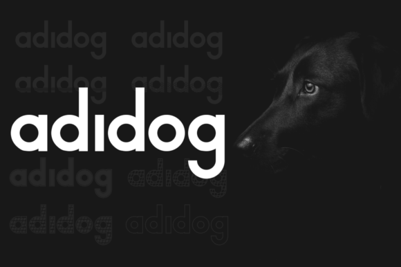 Adidog: A Minimal Sans Serif Font for Clean Editorial Design