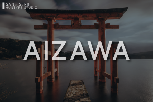 Aizawa: The Clean Sans Serif Font for Modern Brand Identity