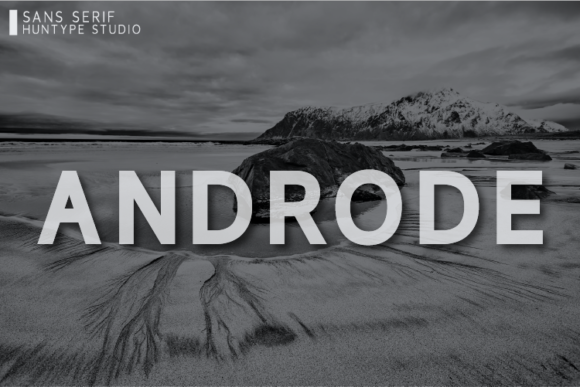 Androde: The Classy Sans Serif for Modern Web Branding