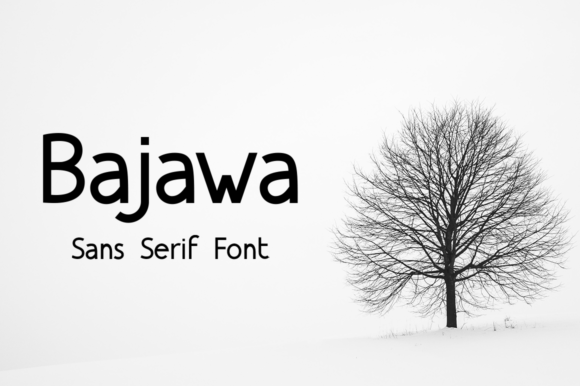 Bajawa Typeface: Minimal Sans Serif for Scroll-Stopping Brand Content