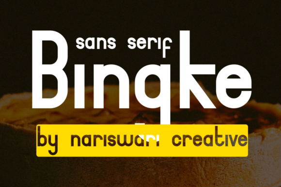 Bingke: The Minimal Sans Serif Typeface for Clean Campaign Design