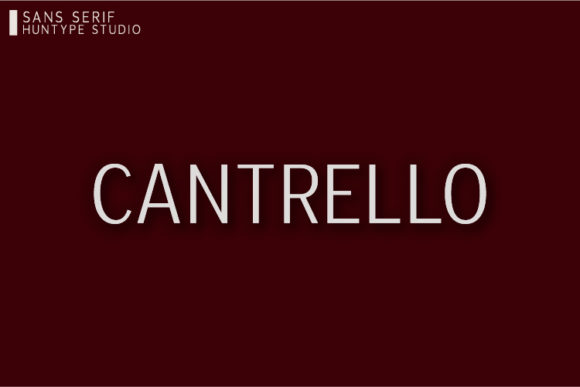 Cantrello: The Smooth Sans Serif Font for Polished Brand Identity