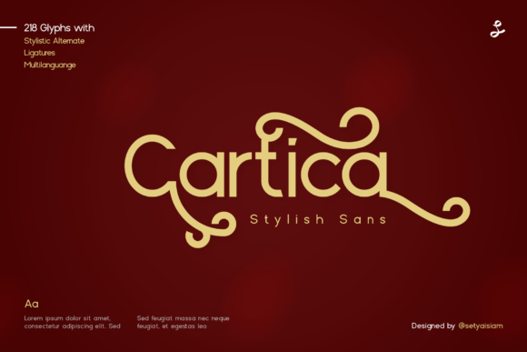 Cartica Typeface Review: A Minimal Sans Serif for Clean Brand Identity