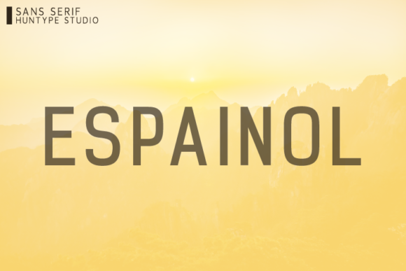 Espainol: The Minimal Sans Serif Typeface for Clean Editorial Design