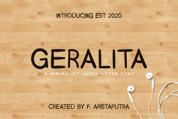 Geralita: A Timeless Sans Serif Typeface for Modern Branding
