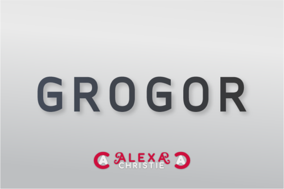 Grogor Typeface: Elevating Campaign Clarity with Contemporary Sans Serif Design