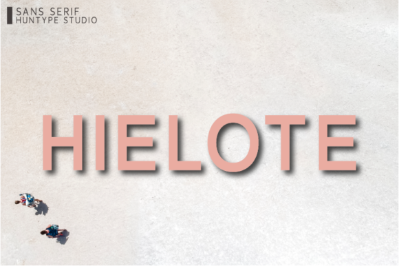 Hielote: A Contemporary Sans Serif for Polished Digital Layouts