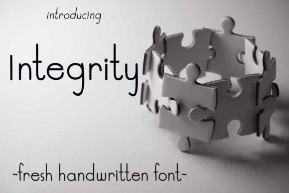 Integrity: A Clean Sans Serif Font for Modern Business Branding