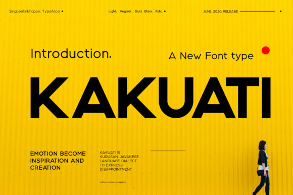 Kakuati Typeface Review: A Minimalist Sans Serif for Bold Branding