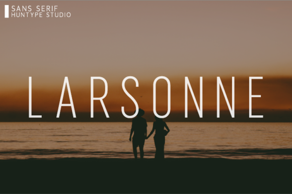 Larsonne: The Clean Sans Serif Font for Modern Brand Identity
