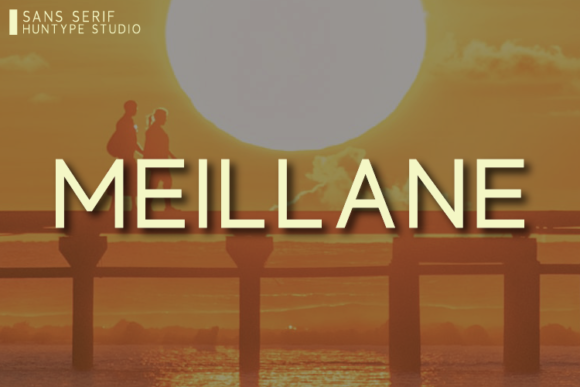 Meillane: A Minimal Sans Serif Font for Clean Digital Layouts