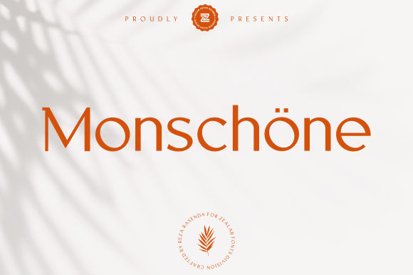 Monschone: The Minimalist Typeface for Elevated Handmade Branding