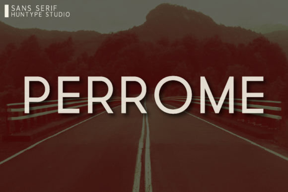 Perrome: The Minimal Sans Serif Font for Clean Digital Layouts