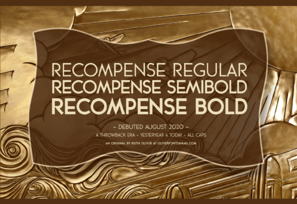 Recompense: The Minimal Sans Serif Typeface for Clean Web Design