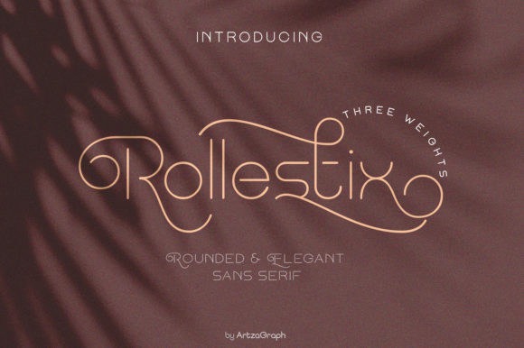 Rollestix: A Modern Sans Serif for Editorial Design