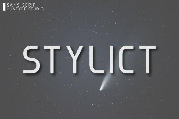 Stylict: The Minimal Sans Serif Typeface for Clean Digital Interfaces