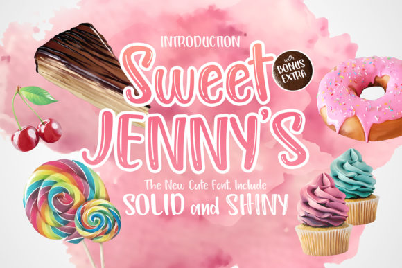 Sweet Jenny s: A Colorful Sans Serif Review for Modern Branding
