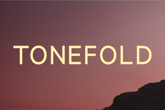 Tonefold: The Smooth Sans Serif Typeface for Modern Digital Design