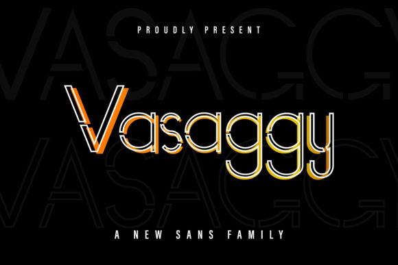 Vasaggy: A Modern Sans Serif Typeface for Editorial Design