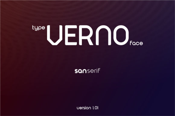 Verno: A Minimal Sans Serif Font for Clean Editorial Design