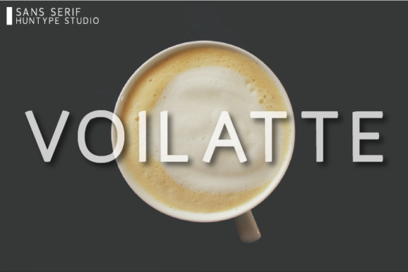 Voilatte Typeface: Elevating Brand Identity with Modern Sans Serif Design