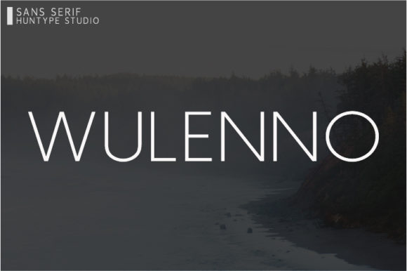 Wulenno: The Minimalist Sans Serif Font for Clean Editorial Design